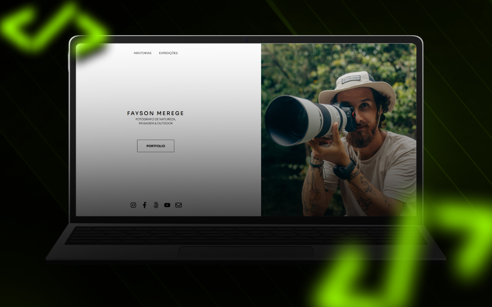 Fayson Merege Portfolio Cover