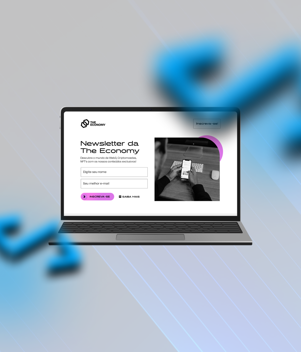 The Economy newsletter landing page cover